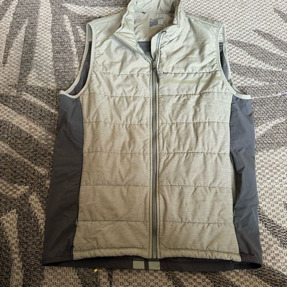 Shimano Mens Gray Transit Full Zip Vest‎ Size L - Picture 1 of 6